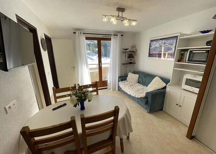 T2 Fonctionnel Pres Des Pistes, Ideal 4-6 Pers - Fr-1-787-101 * Laveissiere